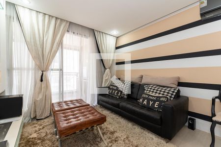 Sala de apartamento para alugar com 3 quartos, 90m² em Bigorrilho, Curitiba