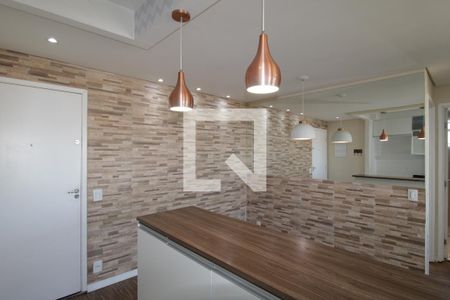 Sala/Cozinha de apartamento à venda com 2 quartos, 49m² em Cangaiba, São Paulo