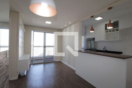 Sala/Cozinha de apartamento à venda com 2 quartos, 49m² em Cangaiba, São Paulo