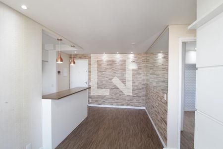 Sala/Cozinha de apartamento à venda com 2 quartos, 49m² em Cangaiba, São Paulo