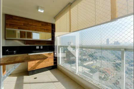 Varanda da Sala de apartamento à venda com 2 quartos, 62m² em Vila Endres, Guarulhos