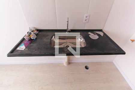 Sala/Cozinha de apartamento à venda com 1 quarto, 25m² em Belenzinho, São Paulo