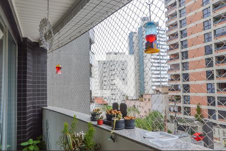 Varanda  de apartamento à venda com 3 quartos, 124m² em Centro, São Bernardo do Campo