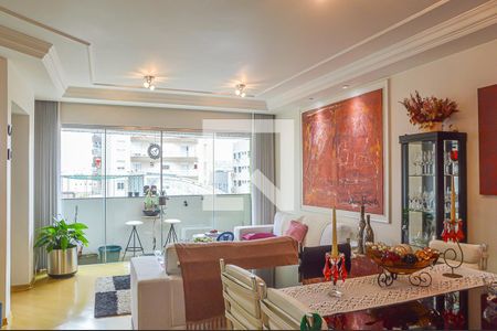 Sala de apartamento à venda com 3 quartos, 124m² em Centro, São Bernardo do Campo