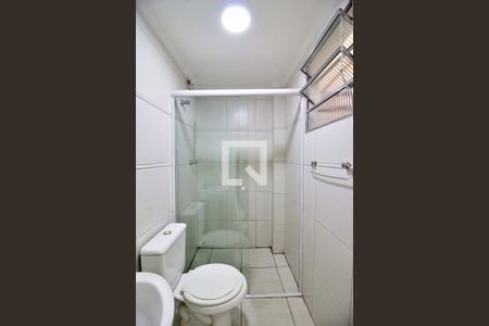 Banheiro da Suíte de apartamento à venda com 2 quartos, 55m² em Vila Camilópolis, Santo André