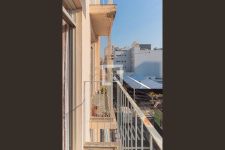 Sacada da Sala de apartamento à venda com 1 quarto, 39m² em Centro, Campinas