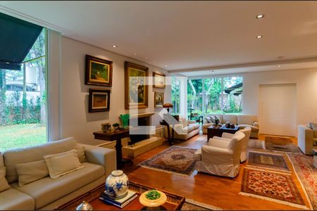 Sala de Estar de casa para alugar com 3 quartos, 1500m² em Brooklin Paulista, São Paulo