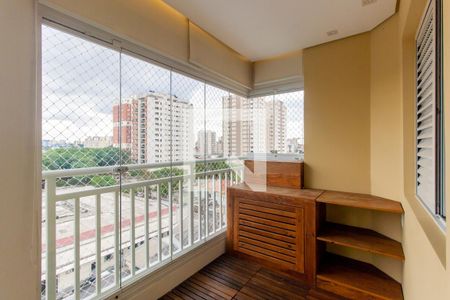 Varanda da Sala de apartamento à venda com 2 quartos, 58m² em Vila Prudente, São Paulo