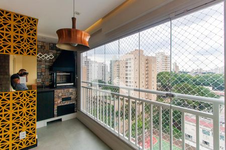Varanda da Sala de apartamento à venda com 2 quartos, 58m² em Vila Prudente, São Paulo