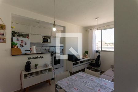 Sala de apartamento à venda com 2 quartos, 55m² em Loteamento Parque São Martinho, Campinas
