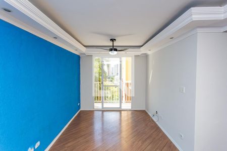 Sala de apartamento à venda com 3 quartos, 70m² em Jardim Melo, Diadema