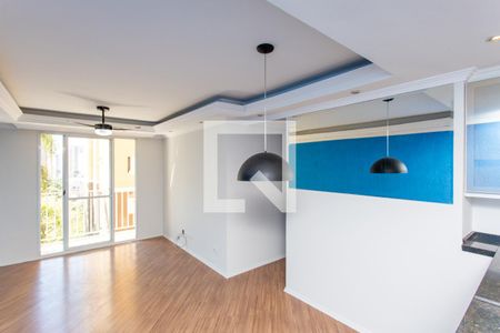 Sala de apartamento à venda com 3 quartos, 70m² em Jardim Melo, Diadema