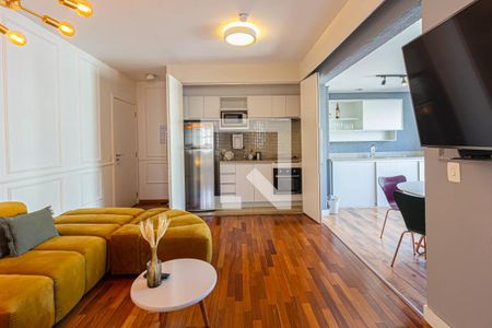 Sala de apartamento para alugar com 2 quartos, 60m² em Bela Vista, São Paulo