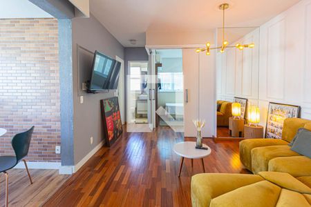 Sala de apartamento para alugar com 2 quartos, 60m² em Bela Vista, São Paulo