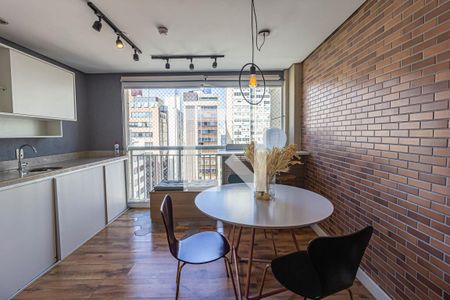 Varanda da Sala de apartamento para alugar com 2 quartos, 60m² em Bela Vista, São Paulo