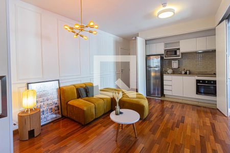 Sala de apartamento para alugar com 2 quartos, 60m² em Bela Vista, São Paulo