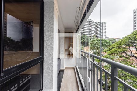 Varanda de apartamento à venda com 1 quarto, 29m² em Sumaré, São Paulo