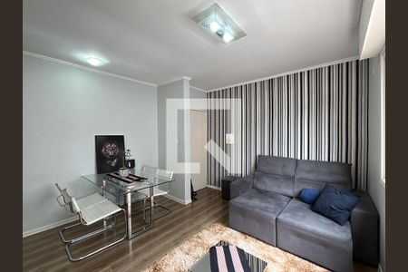 Sala de apartamento à venda com 1 quarto, 52m² em Marechal Rondon, Canoas