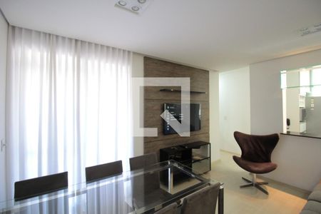 Sala de apartamento para alugar com 3 quartos, 70m² em Castelo, Belo Horizonte