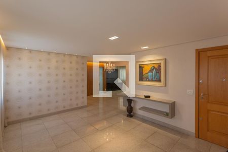 Sala de apartamento à venda com 4 quartos, 131m² em Funcionários, Belo Horizonte