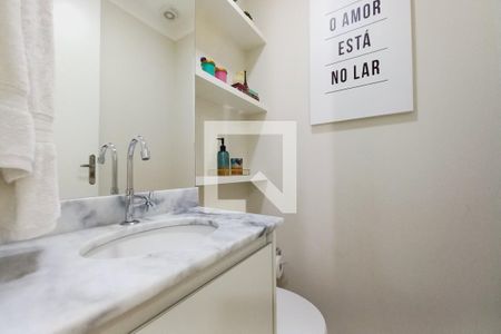 Lavabo  de apartamento à venda com 2 quartos, 57m² em Vila Satúrnia, Campinas