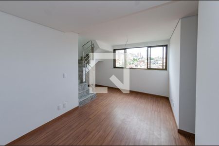 Sala de apartamento à venda com 3 quartos, 146m² em Caiçara-adelaide, Belo Horizonte