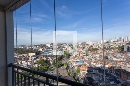 Varanda da Sala de apartamento à venda com 3 quartos, 67m² em Conceição, Diadema