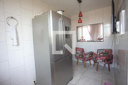 Cozinha de apartamento à venda com 3 quartos, 94m² em Jardim Montanhês, Belo Horizonte