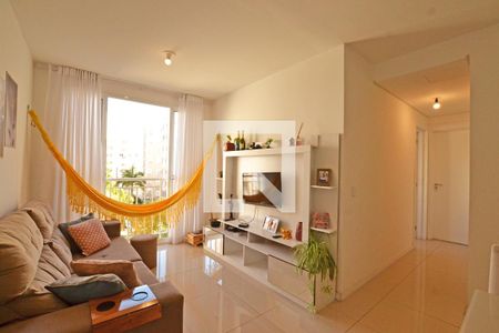 Sala de apartamento para alugar com 2 quartos, 58m² em Vila Nova, Porto Alegre