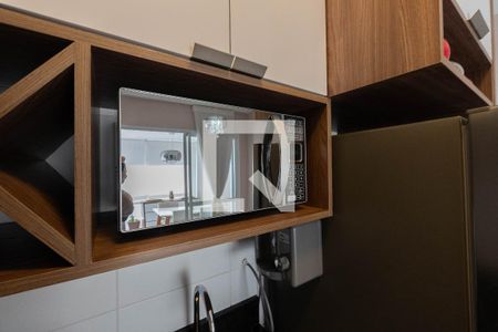 Sala/Cozinha de apartamento à venda com 1 quarto, 36m² em Bela Vista, São Paulo
