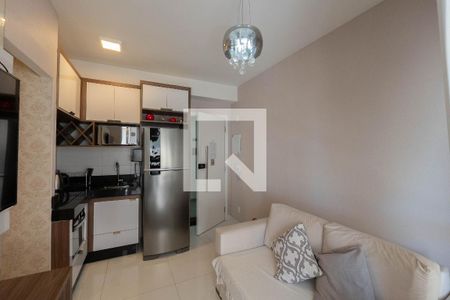 Sala/Cozinha de apartamento à venda com 1 quarto, 36m² em Bela Vista, São Paulo