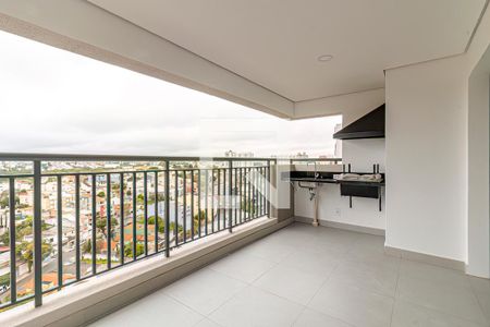 Varanda Gourmet de apartamento à venda com 3 quartos, 133m² em Vila Gilda, Santo André