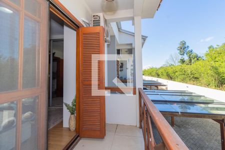 Quarto 1-Varanda de casa de condomínio à venda com 3 quartos, 109m² em Centro, Canoas