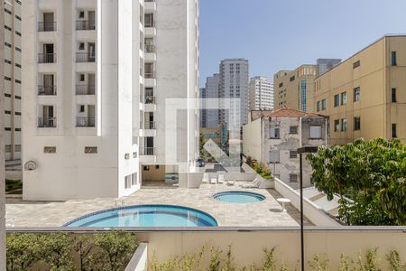 Vista da Sala de apartamento para alugar com 1 quarto, 38m² em Aclimação, São Paulo