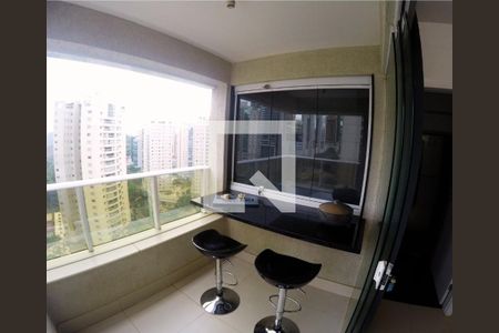 Varanda de apartamento para alugar com 2 quartos, 78m² em Vila da Serra, Nova Lima
