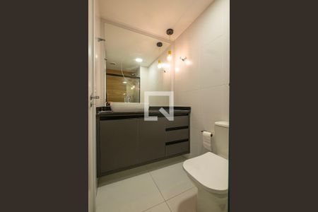 Studio para alugar com 30m², 1 quarto e sem vaga Studio para alugar com 30m², 1 quarto e sem vagaBanheiro
