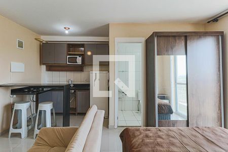 Studio - Cozinha de kitnet/studio para alugar com 1 quarto, 26m² em Vila Butantã, São Paulo