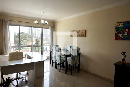 Sala de apartamento à venda com 3 quartos, 73m² em Chácara Santo Antônio (zona Sul), São Paulo