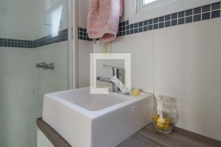 Studio para alugar com 27m², 1 quarto e sem vaga Studio para alugar com 27m², 1 quarto e sem vagaBanheiro