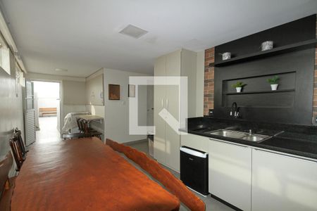 Studio para alugar com 27m², 1 quarto e sem vaga Studio para alugar com 27m², 1 quarto e sem vagaÁrea comum - Salão de festas