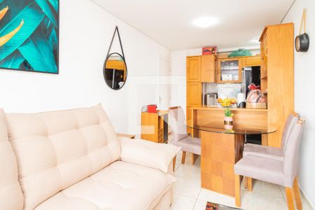 Sala de apartamento à venda com 3 quartos, 60m² em Nova Petrópolis, São Bernardo do Campo