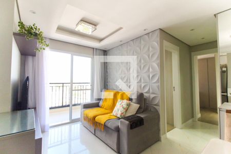 Sala de apartamento para alugar com 2 quartos, 54m² em Jardim Norma, São Paulo