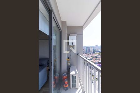 Varanda gourmet de kitnet/studio à venda com 1 quarto, 28m² em Pinheiros, São Paulo