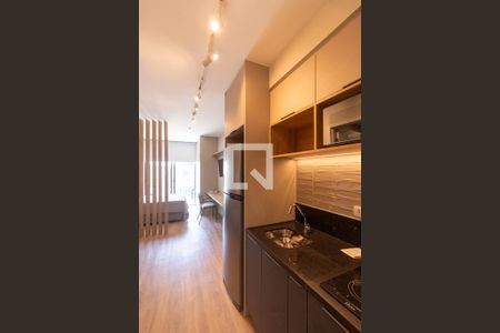 Studio à venda com 28m², 1 quarto e sem vaga Studio à venda com 28m², 1 quarto e sem vagaCozinha