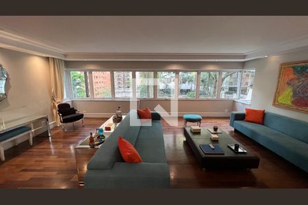 Sala de apartamento para alugar com 3 quartos, 227m² em Jardim Paulista, São Paulo