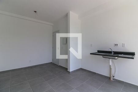 Sala e Cozinha de apartamento para alugar com 1 quarto, 35m² em Recreio dos Bandeirantes, Rio de Janeiro