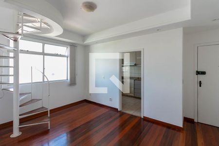 Sala de apartamento à venda com 3 quartos, 140m² em Padre Eustáquio, Belo Horizonte