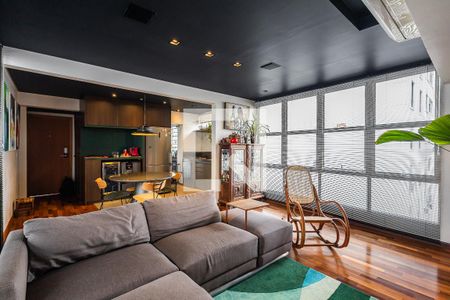 Apartamento à venda com 80m², 1 quarto e sem vagaSala