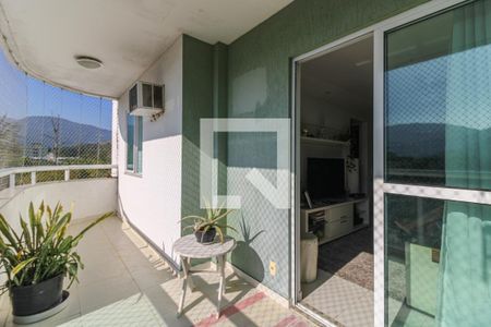 Varanda de apartamento à venda com 4 quartos, 162m² em Vargem Grande, Rio de Janeiro