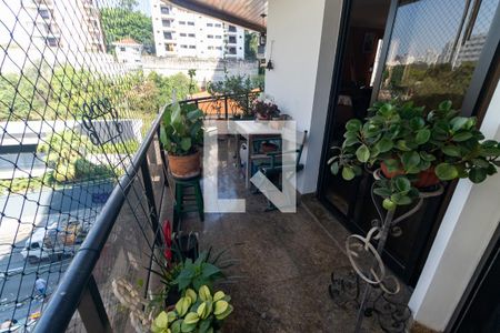 Varanda da Sala de apartamento à venda com 3 quartos, 169m² em Jardim das Bandeiras, São Paulo